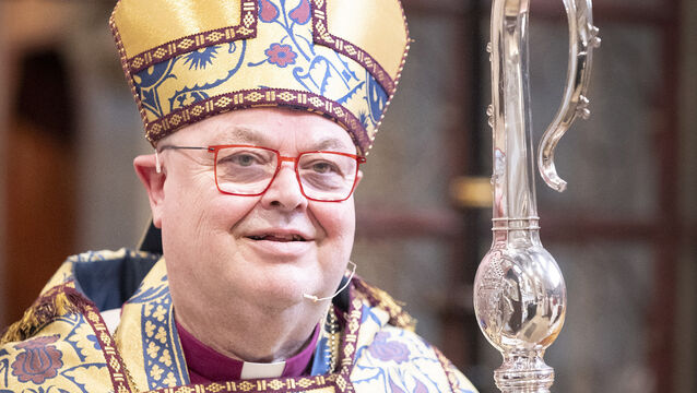 <p>Recently retired from his post as Bishop of Cork, Cloyne and Ross, Paul Colton was celebrated at the recent farewell service in St Fin Barre's Cathedral. Picture: Gerard McCarthy</p>