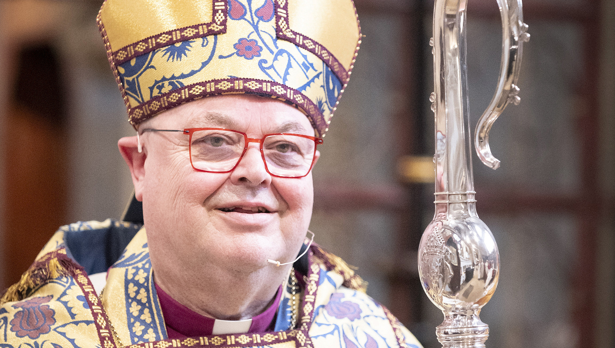 Recently retired from his post as Bishop of Cork, Cloyne and Ross, Paul Colton was celebrated at the recent farewell service in St Fin Barre's Cathedral. Picture: Gerard McCarthy