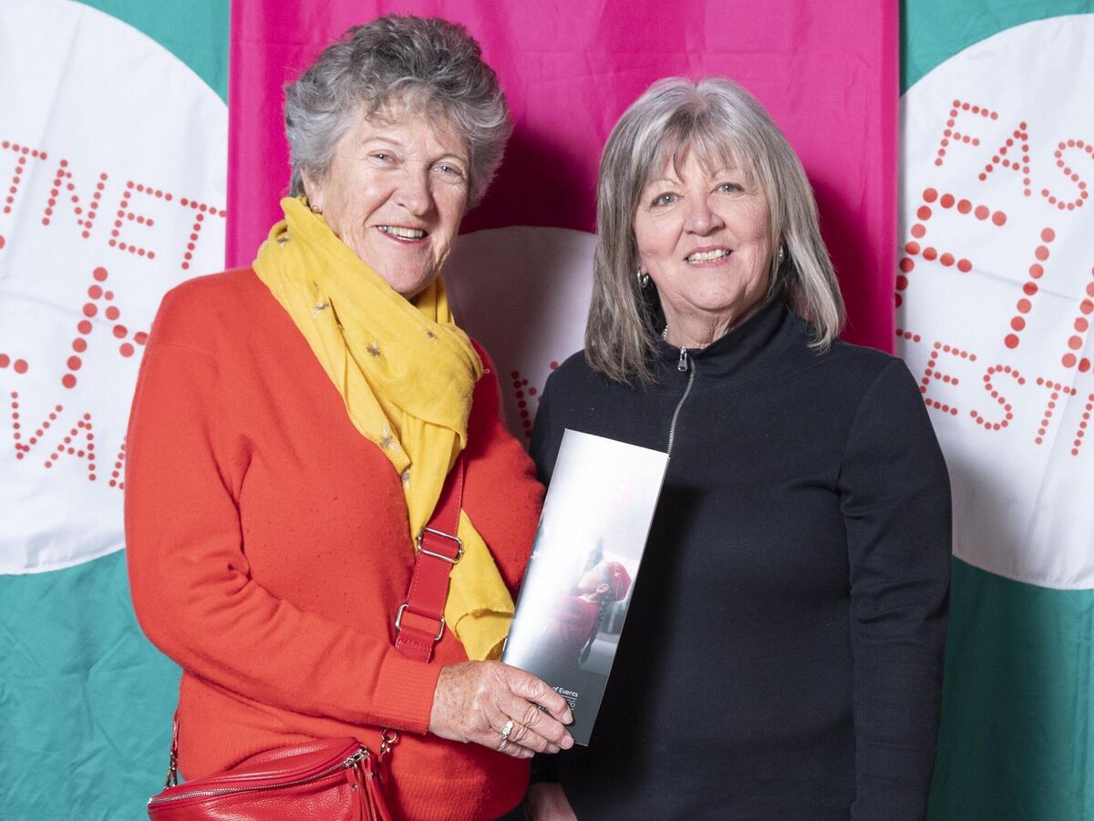 Ann O'Sullivan and Hilary Lane. Ann O'Sullivan and Hilary Lane.