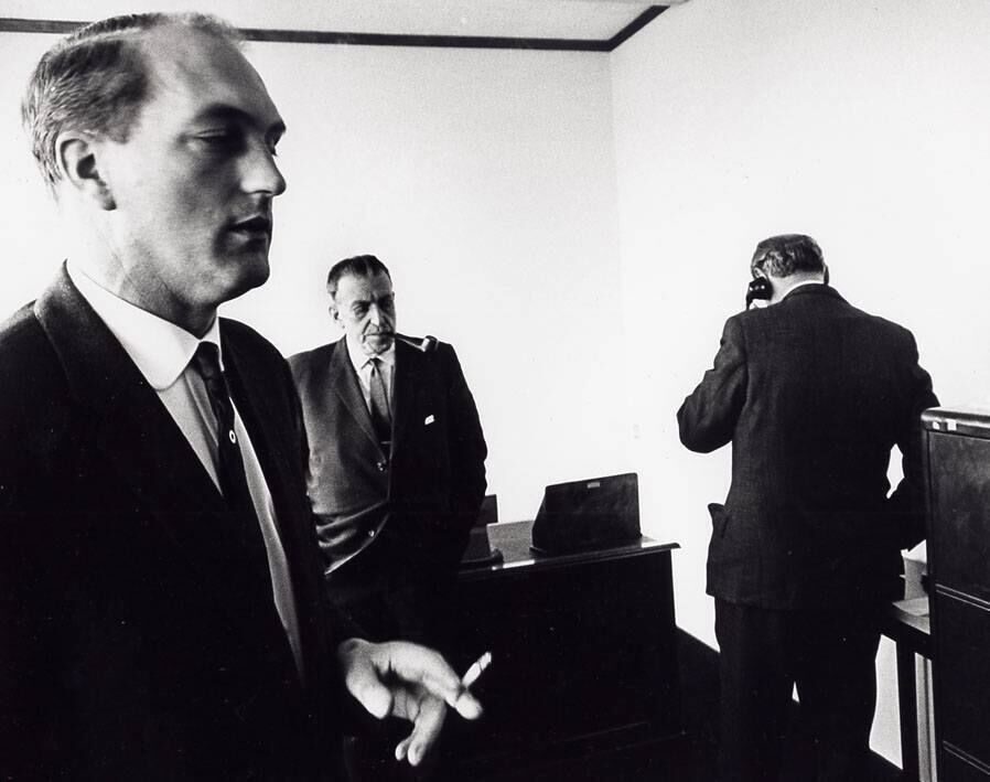 (Left to right) George Colley, Sean Lemass and Jack Lynch in November 1966. (Left to right) George Colley, Sean Lemass and Jack Lynch in November 1966.
