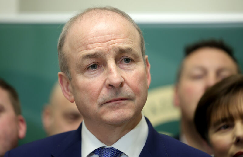 Taoiseach Micheál Martin at the launch of Fianna Fáil’s centenary celebrations in the Pillar Room, Parnell Street, Dublin. Photo: Leah Farrell/© RollingNews.ie Taoiseach Micheál Martin at the launch of Fianna Fáil’s centenary celebrations in the Pillar Room, Parnell Street, Dublin. Photo: Leah Farrell/© RollingNews.ie