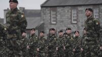 Review of the 125th Infantry Battalion