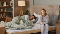 Upset woman thinking about relationship problems and lover indifference