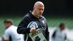 <p>Toulon Director of Rugby Pierre Mignoni. Pic: Ben Brady/Inpho</p>