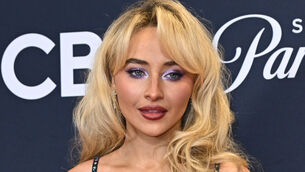 <p>Sabrina Carpenter has told fans to take a phone break to listen to her new song with Madonna (Doug Peters/PA)</p>