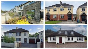 <p>Clockwise from upper left: 12 The Cedars, Lackenroe, Glounthaune, Co. Cork; 7 The Maples Castlejane Woods, Glanmire, Cork; 45 Ardfallen Estate, Ballinlough, Cork; Darwin House, Raleigh North, Macroom, Co. Cork</p>