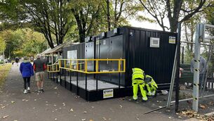 <p>Delayed Cork Marina public toilets to open this weekend after agreement between council and café operators. Picture: Cork City Council</p>