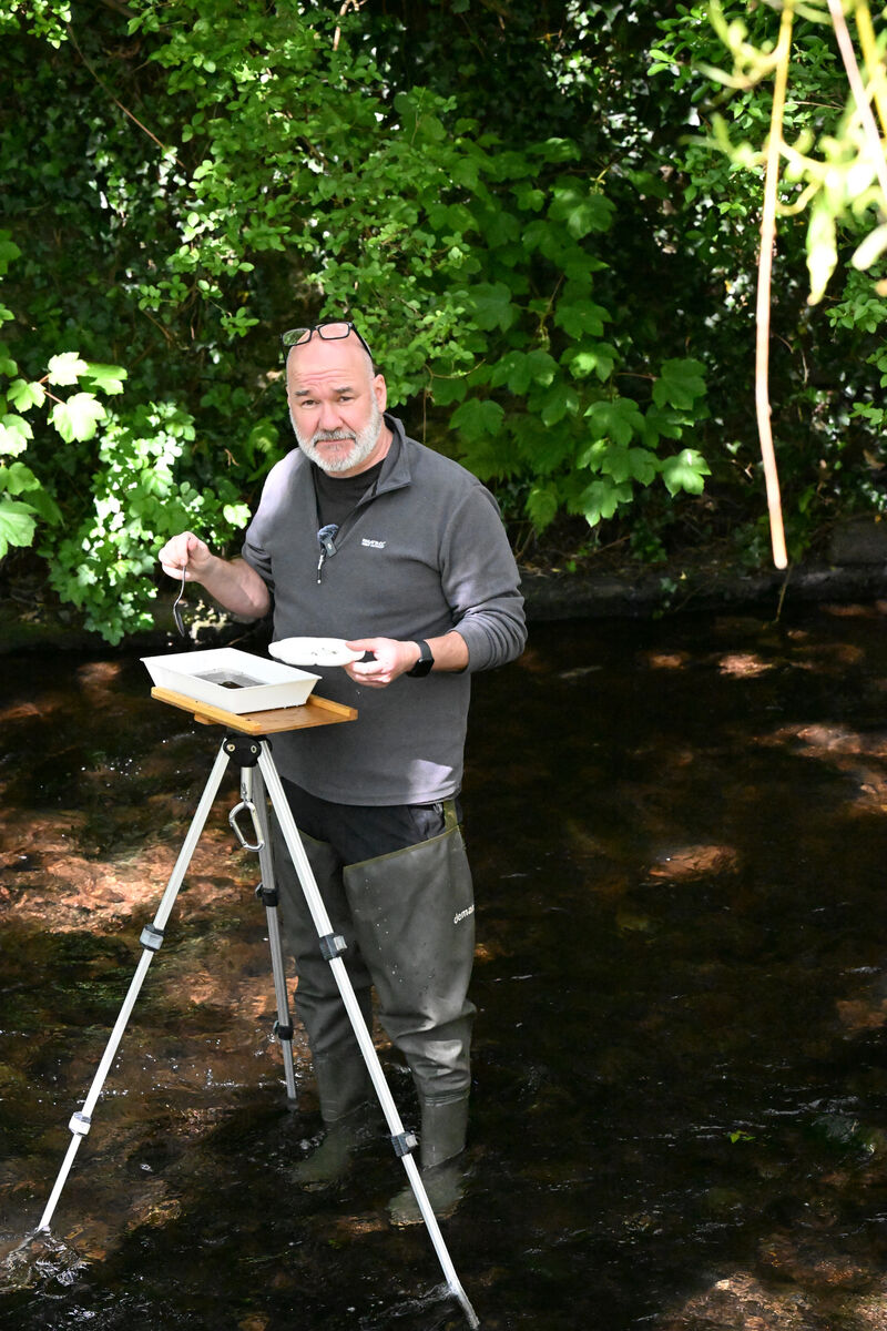 Chris Moody: 'A lot of people got in touch to recall how they’d spent their childhoods playing in the river.' Picture: Larry Cummins