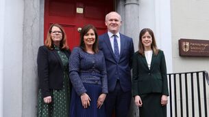 <p>Poe Kiely Hogan Lanigan new roles: John Hickey, managing partner, with Aileen Gittens, Cathy Power and Julie McEvoy. </p>