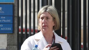 <p>Orla Purcell has brought a defimation case against the 'Irish Examiner.' Picture: Collins Courts</p>
