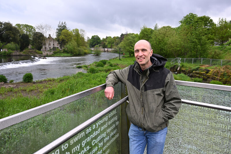 Mike FitzGibbon joined SuirCan in 2017, initially as a volunteer for the repair cafe, but is now Chairperson and is also actively involved in invasive plant species work and the circular squaRE project. Picture: Larry Cummins