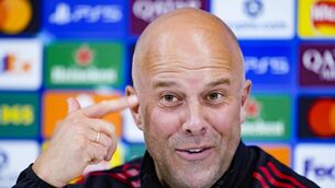 <p>Liverpool head coach Arne Slot does not believe beating Manchester United will prove much. Pic: Peter Byrne/PA</p>