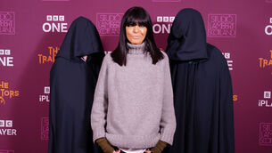 <p>Claudia Winkleman attends a screening of Traitors (Ian West/PA)</p>