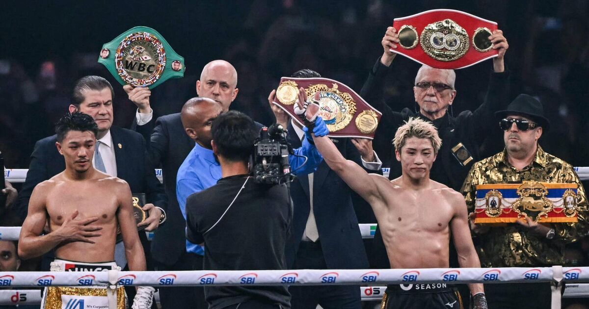 Icon Inoue proves he still has the mark of the Monster after out-duelling Nakatani in Tokyo