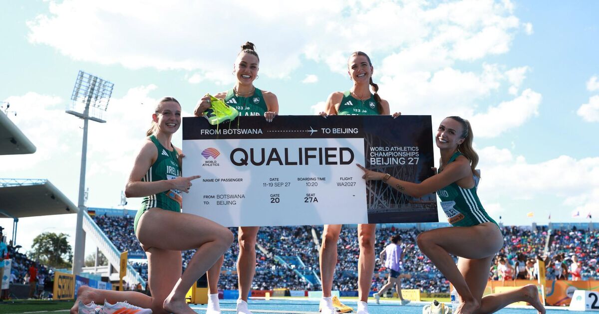 'That's so special' - Mawdsley's blazing anchor leg books Irish 4x400m team spot at Worlds