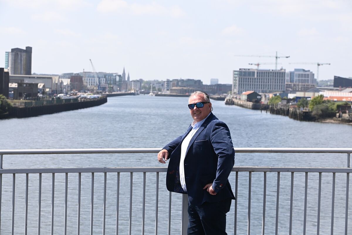 Portus Greenway Limited CEO Aidan Coffey beside the River Lee, Cork City. Picture: Larry Cummins Portus Greenway Limited CEO Aidan Coffey beside the River Lee, Cork City. Picture: Larry Cummins