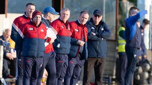 <p>Keith Ricken and his minor management. Picture: Eamon Ward</p>