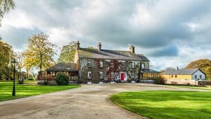 <p>Glebe House at Coolcullen stud farm, Co. Kilkenny</p>