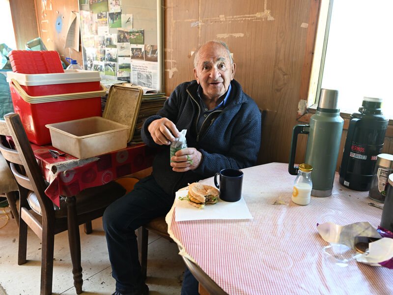  Matt Quin in the clubhouse at the Cork Model Aero Club site at Brinny, Co Cork. Picture: Larry Cummins