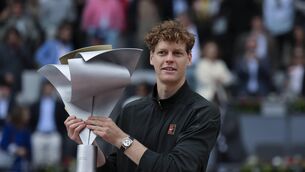 <p>Jannik Sinner, victorious in the weekend's Madrid Open final, is one of the co-signatories to player complaints about the prize money, terms and conditions for the French Open at Roland Garros. Pic: David Ramos/Getty Images</p>