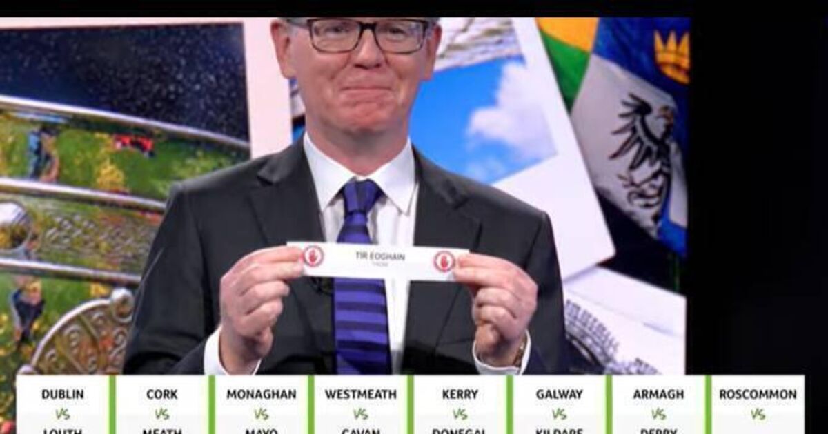 Kerry to host Donegal as draw made for All-Ireland football championship