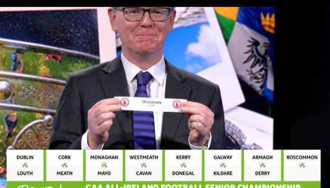 Kerry to host Donegal as draw made for All-Ireland football championship