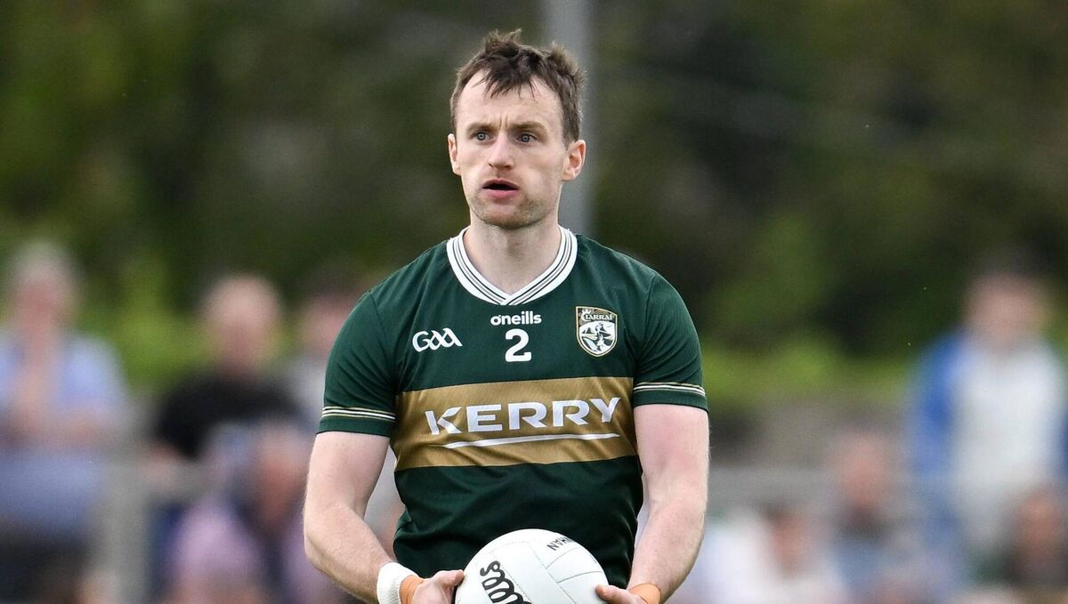 Kerry defender Tom O'Sullivan is set to miss the Munster SFC final against Cork. Pic: Paul Phelan/Sportsfile Kerry defender Tom O'Sullivan is set to miss the Munster SFC final against Cork. Pic: Paul Phelan/Sportsfile