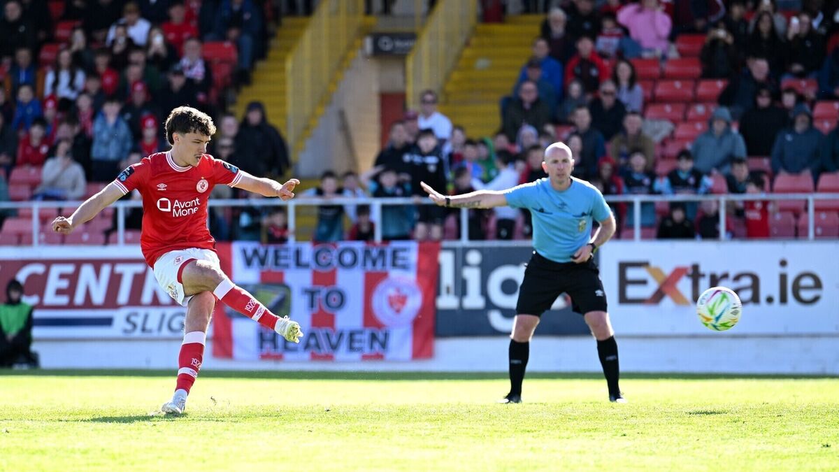 Controversial penalty earns Sligo a point as St Pat's lose ground at the top