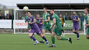 <p>Kerry FC beat Cork City to claim just their second victory over the League of Ireland First Division season. Pic: Domnick Walsh © Eye Focus LTD .</p>