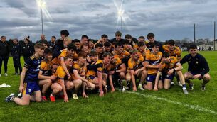 <p>The Clare team which defeated Waterford in the Munster MFC. Pic: Clare GAA</p>