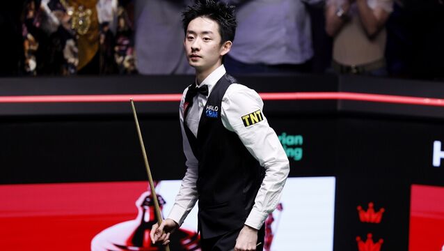 <p>Wu Yize beat Shaun Murphy 18-17 at the Crucible to win the World Snooker Championship. Pic: Richard Sellers/PA Wire.</p>