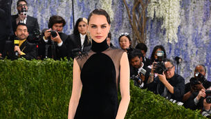 <p>Cara Delevingne was among those at this year’s Met Gala (Matt Crossick/PA)</p>