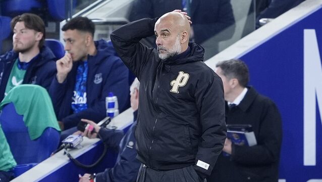 <p>Manchester City trail Arsenal by five points though Pep Guardiola's team have a game in hand. Pic: Peter Byrne/PA Wire.</p>