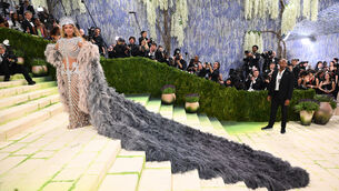 <p>Beyonce was among stars at this year’s Met Gala (Matt Crossick/PA)</p>