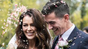 <p>Jenny Egan and Jon Simmons on their wedding day. Pictures: Jenny McCarthy</p>