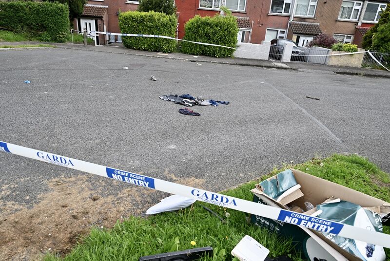 Gardaín in Cork are investigating a serious incident in the Liffey Park area of Mayfield in the early hours of Tuesday morning. Picture: Larry Cummins Gardaín in Cork are investigating a serious incident in the Liffey Park area of Mayfield in the early hours of Tuesday morning. Picture: Larry Cummins