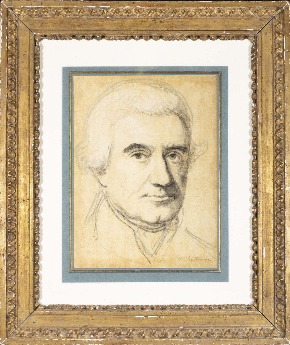 An 1801 drawing of Sir Barry Close by Thomas Hickey (1741-1824).