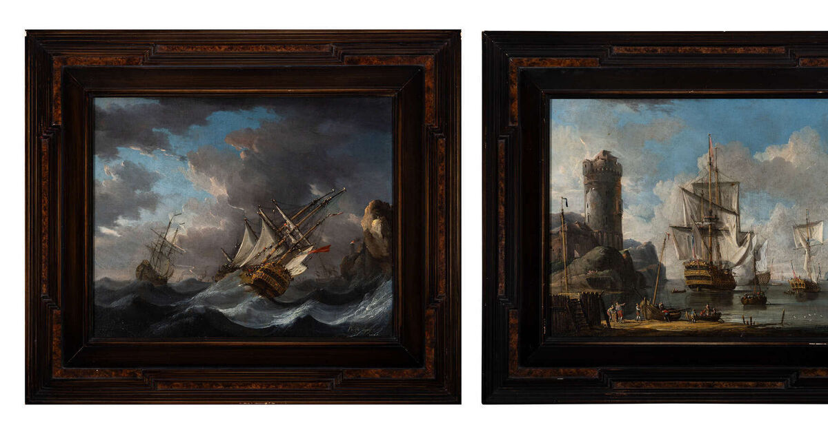 A pair of oil panels by Dutch-born artist leads Irish Old Masters sale