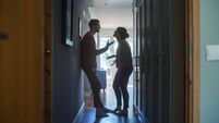 Young Couple Arguing and Fighting. Domestic Violence Scene of Emotional abuse, Stressed Woman and aggressive Man Having Almost V