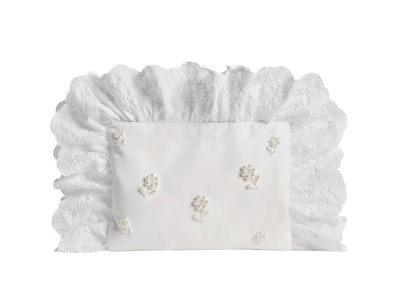 Embellished Pillow Case Clutch £550, Simone Rocha