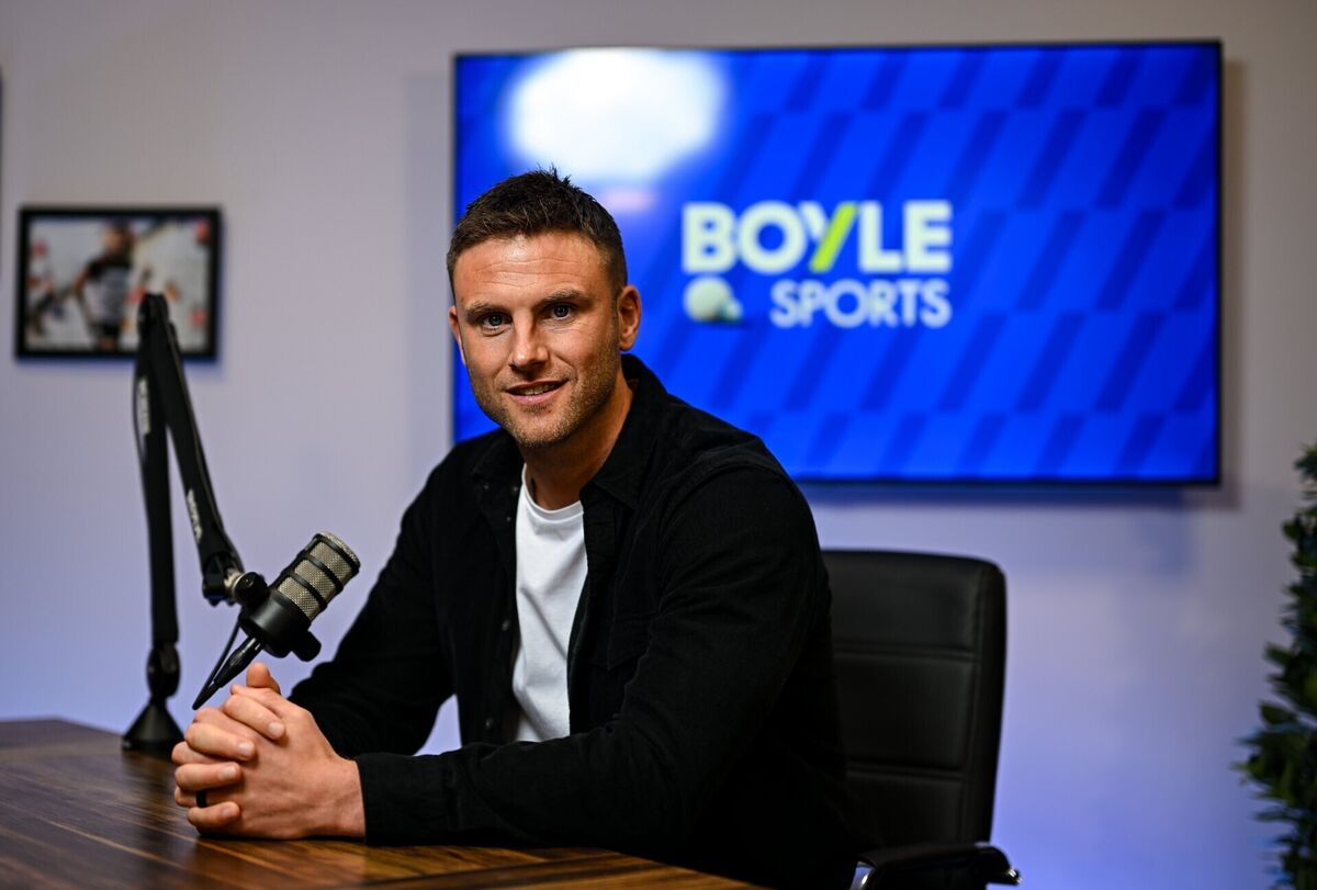 5 May 2026; BOYLE Sports Gaelic games ambassador Eoin Cadogan, a former dual player with Cork, during a BOYLE Sports GAA Championships preview. Pic: Ramsey Cardy/Sportsfile