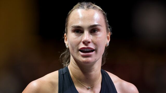 <p>Aryna Sabalenka: “I feel like without us there wouldn’t be a tournament and there wouldn’t be that entertainment." Pic: Christopher Pike/PA Wire.</p>