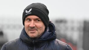<p> DELIGHTED: Kerry manager Colin Healy has happy after his team defeated Cork City for the first time ever. Pic: Eddie O'Hare.</p>