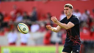 <p>Jack Crowley of Munster. Pic: Seb Daly/Sportsfile</p>