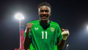 <p>Benfica's Jaden Umeh has been included in the Ireland squad for a friendly against Grenada. Pic: Nikola Krstic/Sportsfile</p>