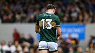 <p>25 April 2026; David Clifford of Kerry walks off after being black carded during the Munster GAA Football Senior Championship semi-final match between Kerry and Clare at Zimmer Biomet Páirc Chíosóg in Ennis, Clare. Photo by Paul Phelan/Sportsfile</p>