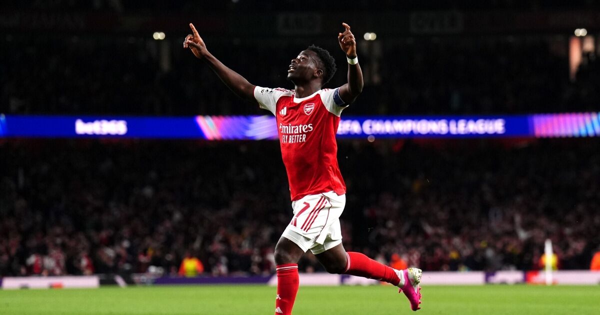 Bukayo Saka fires Arsenal past Atletico Madrid and into Champions League final