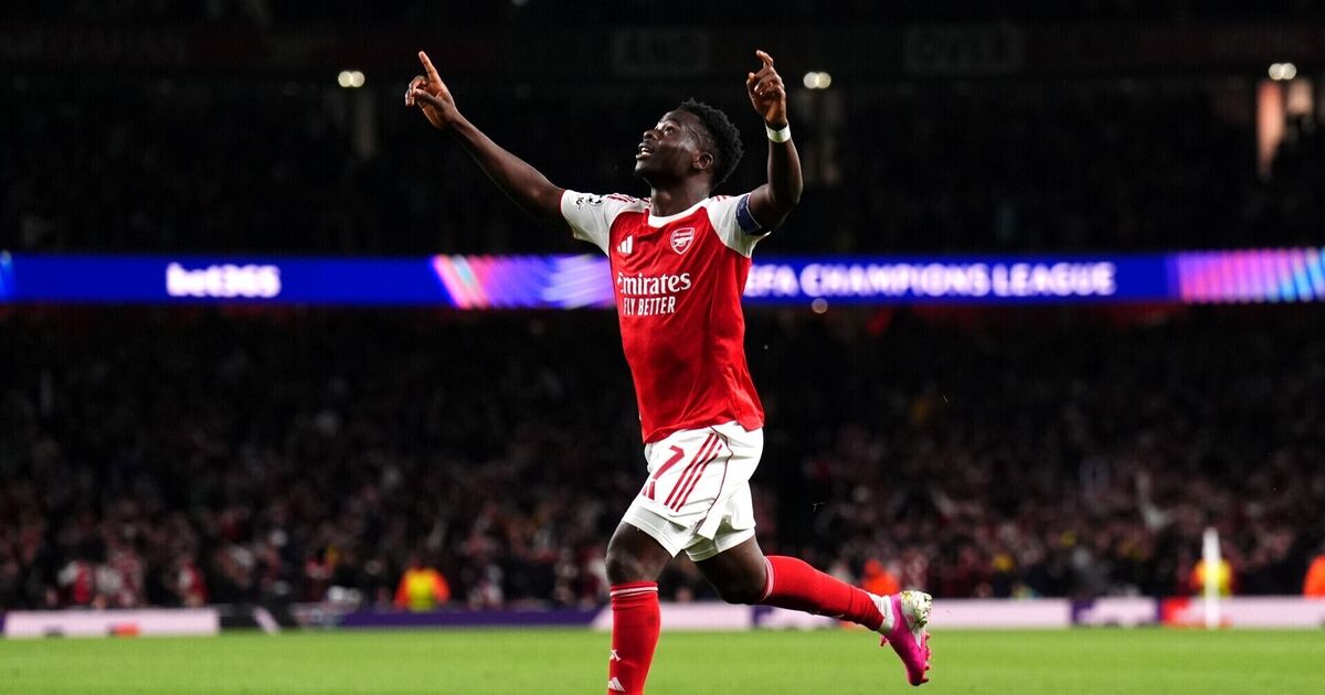 Bukayo Saka fires Arsenal past Atletico Madrid and into Champions League final
