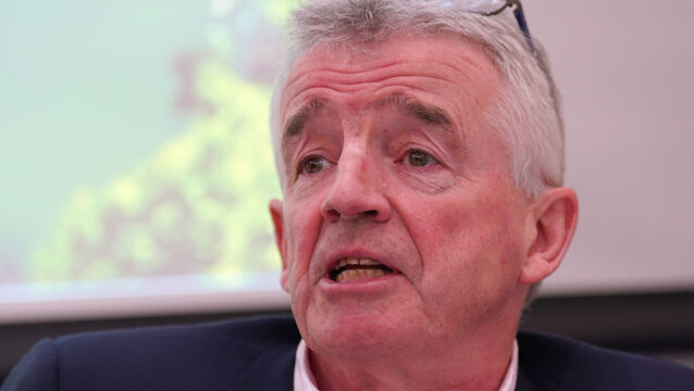 <p>Michael O’Leary also called for a two-drink limit to be introduced at airports (Brian Lawless/PA)</p>