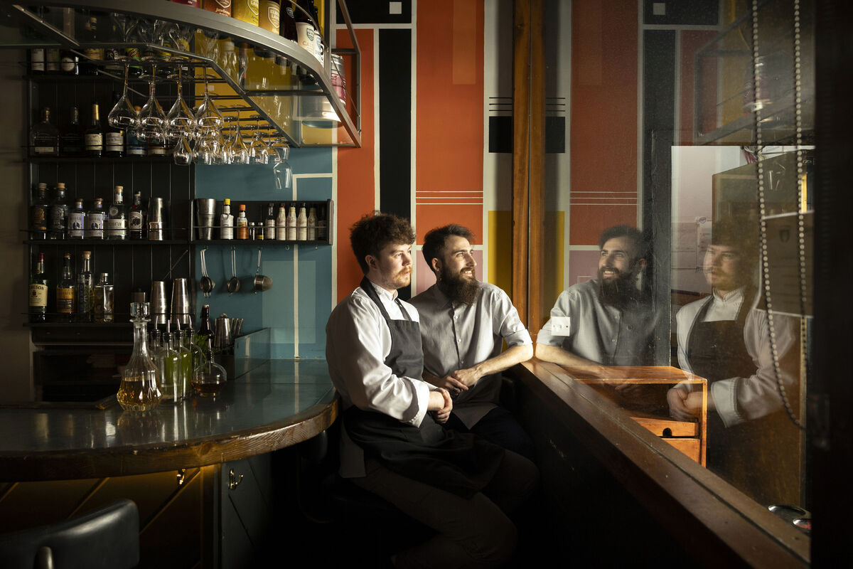 (Left to right): Harrison Sharpe, head chef of Elbow Lane Brewery &amp; Smokehouse and Joe Timbrell. Our reputation as a foodie destination has been an increasingly important part of marketing Cork and Ireland both abroad and at home. Picture Clare Keogh